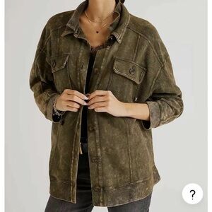 Pilcro Olive Green Jacket